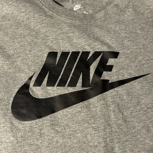 Grey Nike shirt